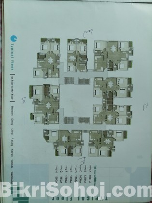 Flat Sale at Kallyanpur 1500 Sqft (Under Construction)